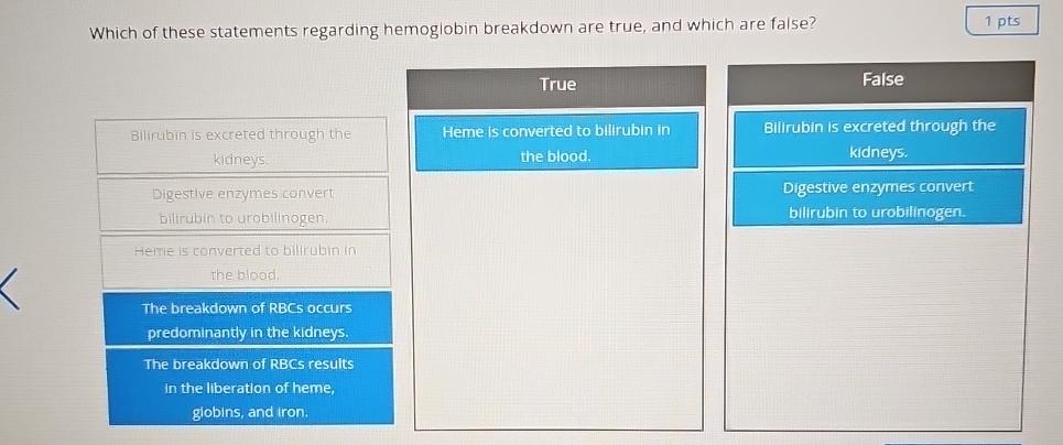 Solved Which of these statements regarding hemoglobin | Chegg.com