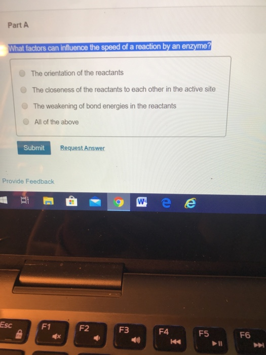 Solved Part A What factors can influence the speed of a | Chegg.com