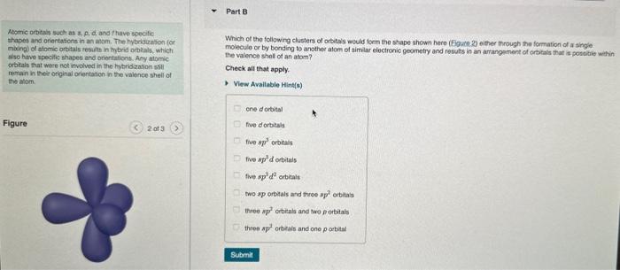 Solved Aemie orbitals such as si, in of and f have epocite | Chegg.com