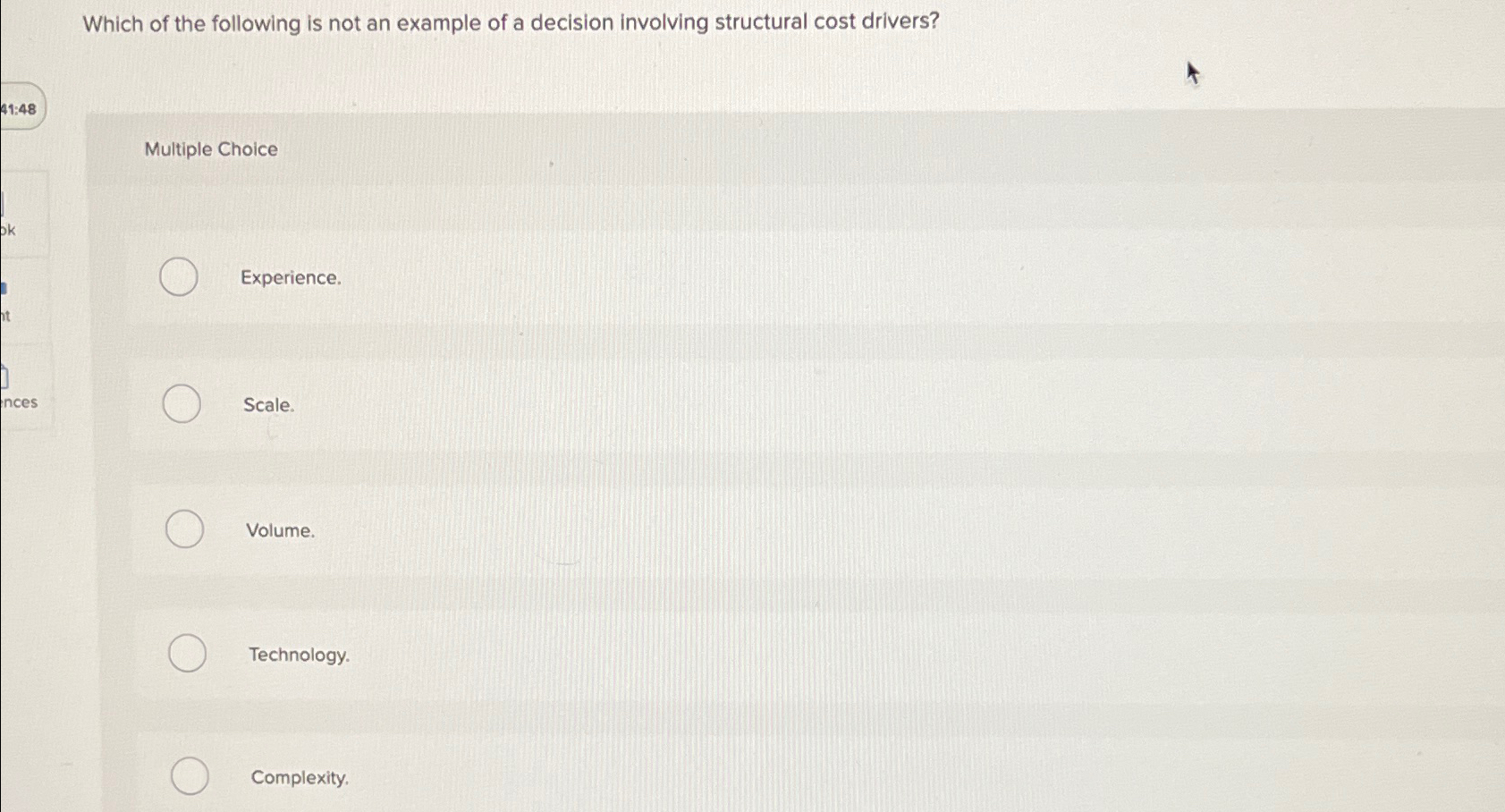 Solved Which of the following is not an example of a | Chegg.com