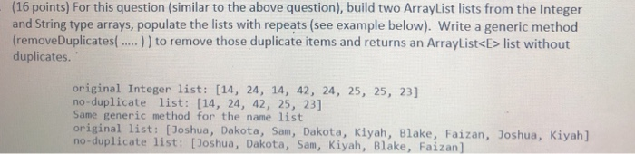 Solved (16 points) For this question (similar to the above | Chegg.com