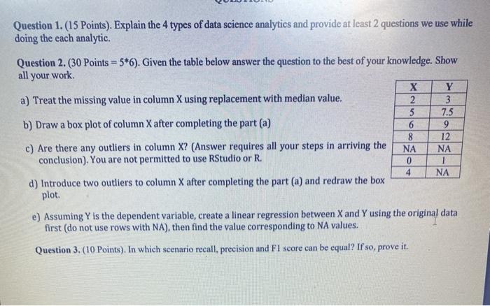 30 Points! Does anyone know what I am missing at the beginning of