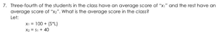 Solved Three-fourth of the students in the class have an | Chegg.com