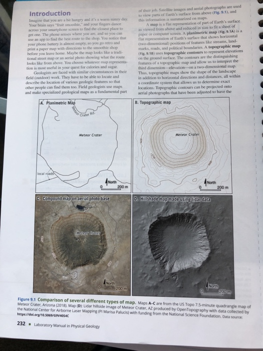 Topographic Map Construction Activity 9.3 Name