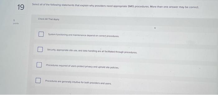 Solved Select all of the following statements that oxplain | Chegg.com
