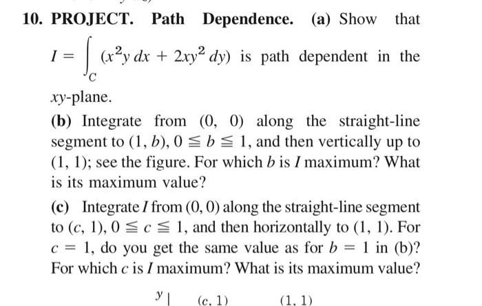 Solved 0. PROJECT. Path Dependence. (a) Show that | Chegg.com