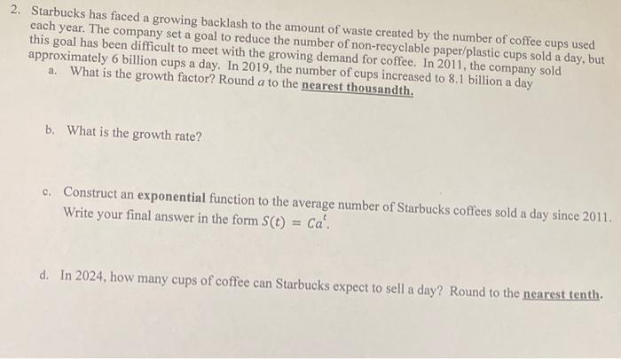 Starbucks Generates An Astronomical Amount Of Waste–Can It Stop?