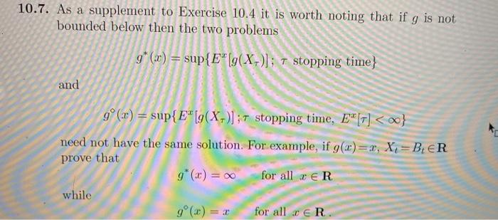 Solved Intro To Stochastic Differential Equations Solution | Chegg.com ...