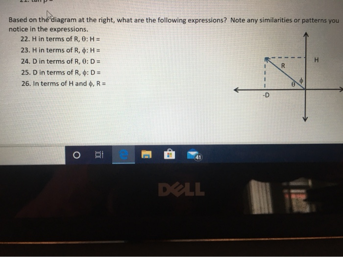 Solved Based On The Diagram At The Right, What Are The | Chegg.com