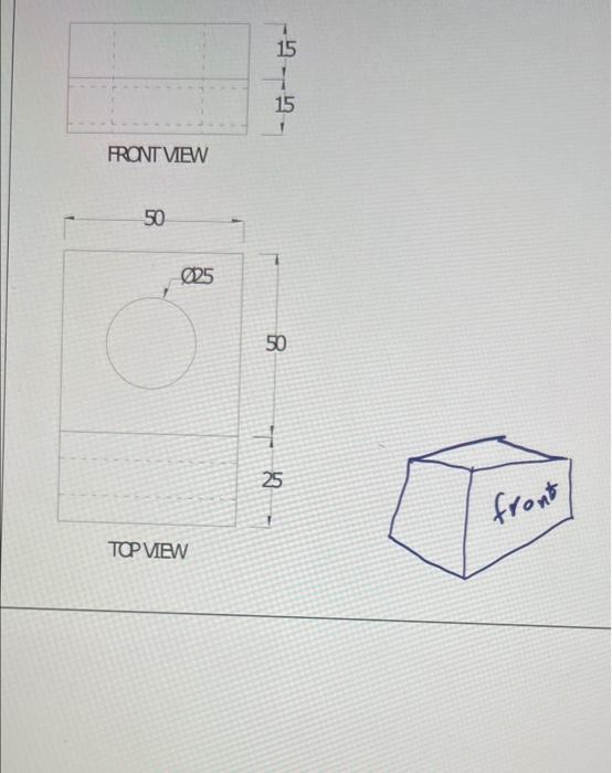 Solved for the two views shown for each following Figures, | Chegg.com