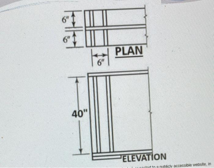 Solved The details of an end bearing stiffener is shown on