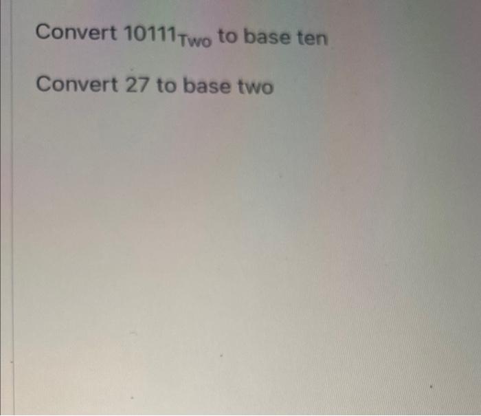 convert 27 from base 10 to base 2