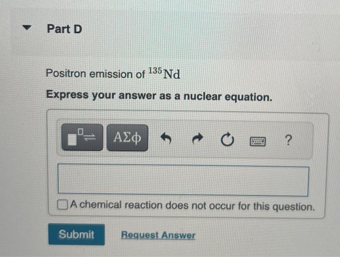 Solved Write Balanced Nuclear Equations For The Following 7883