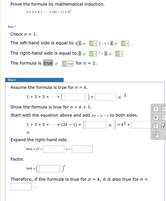 Solved Prove The Formula By Mathematical Induction 1 3 Chegg Com