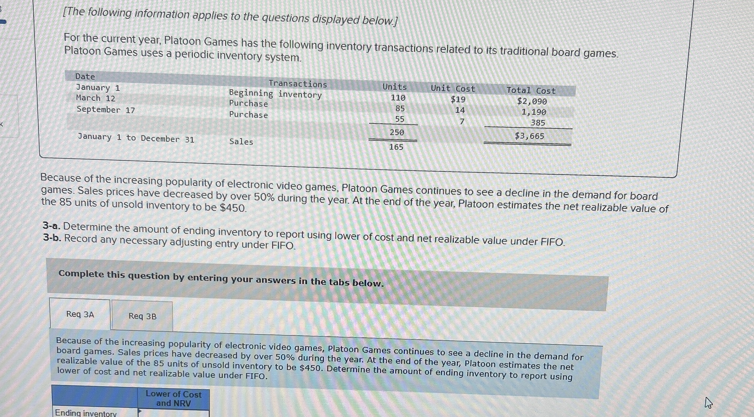 Solved The Following Information Applies To The Questions Chegg Com