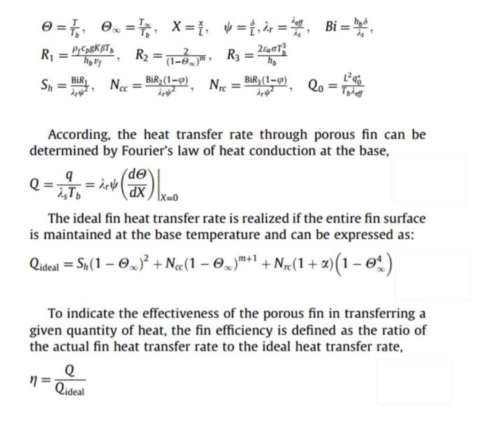 Solved HW/ / Find the temperature distribution through a | Chegg.com