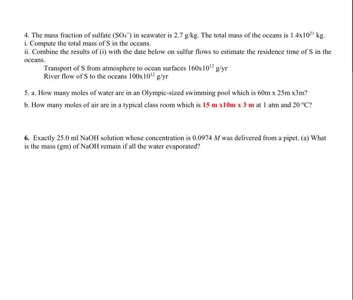 Solved 1. Units and unit conversion problems a. What does | Chegg.com