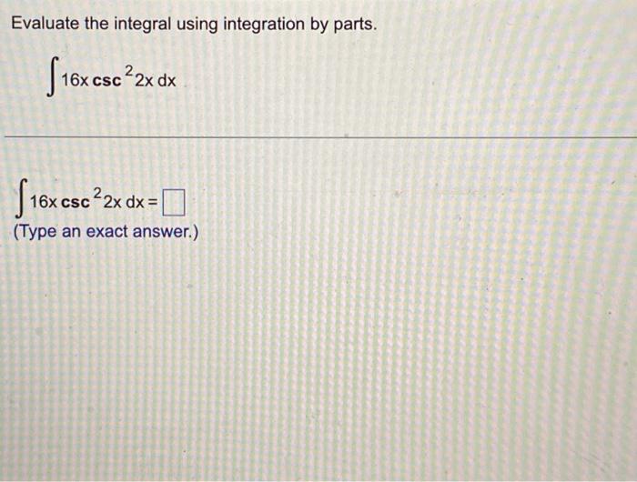 integration dx x 2 16