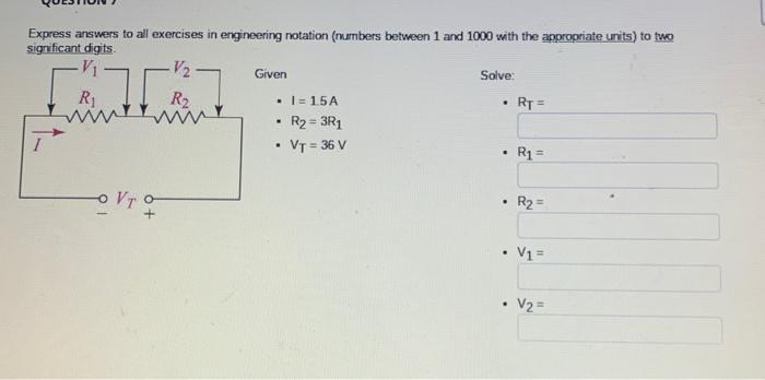 Solved Given Express answers to all exercises in engineering | Chegg.com