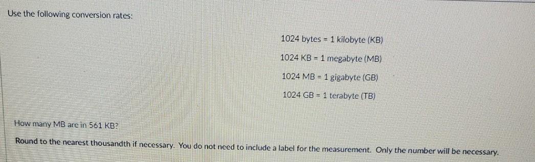 Terabyte conversion hotsell