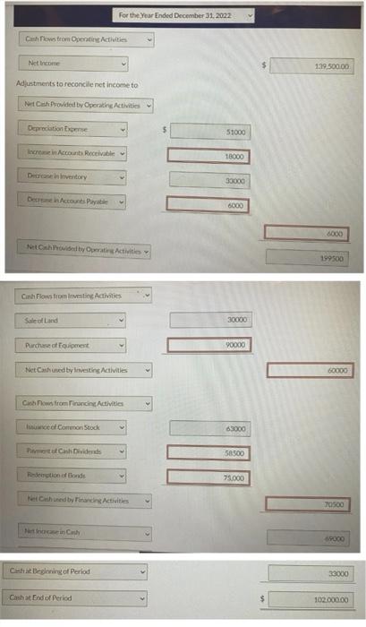 Solved Shown Below Are Comparative Balance Sheets For | Chegg.com