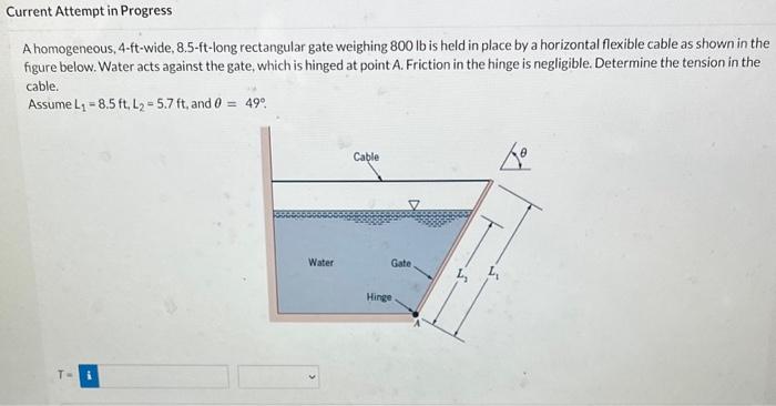 Solved A homogeneous, 4-ft-wide, 8.5-ft-long rectangular | Chegg.com