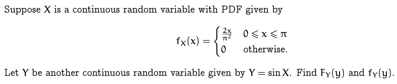 Solved Suppose x ﻿is a continuous random variable with PDF | Chegg.com