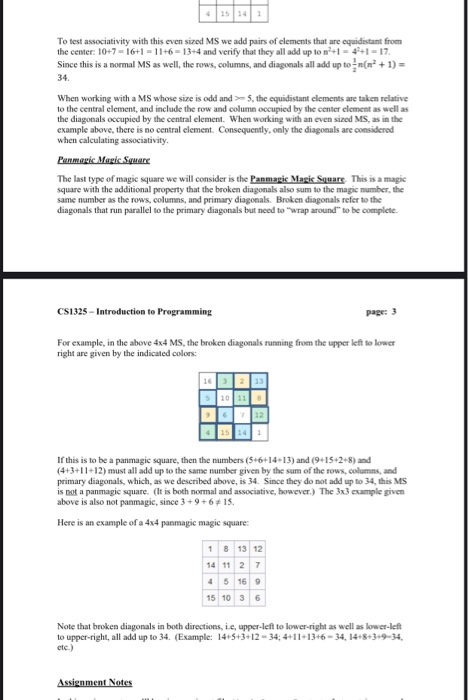 Solved c programProgram with test for these types of magic | Chegg.com