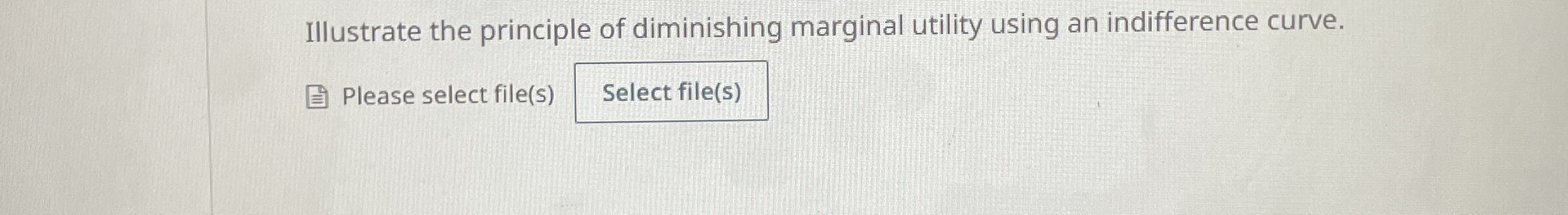 Solved Illustrate the principle of diminishing marginal | Chegg.com
