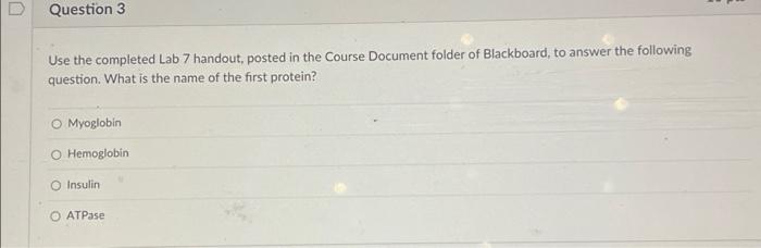 0 Question 1 Use The Completed Lab 7 Handout, Posted | Chegg.com