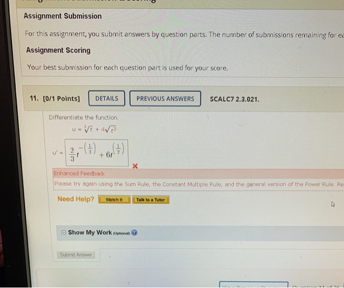 Solved Assignment Submission For this assignment, you submit | Chegg.com