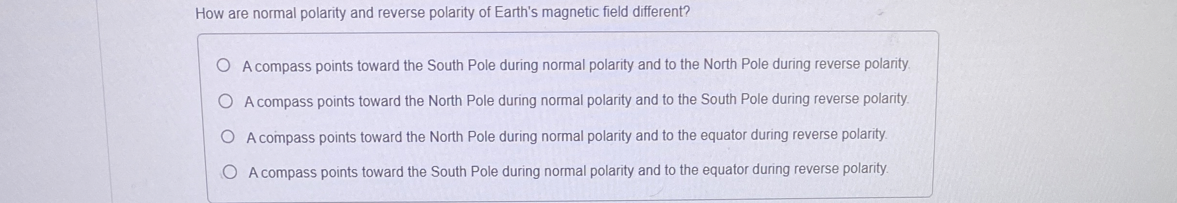 Solved How are normal polarity and reverse polarity of | Chegg.com