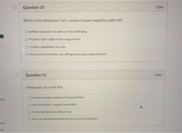 Solved Question 10 1 pts Which of the following is not a | Chegg.com