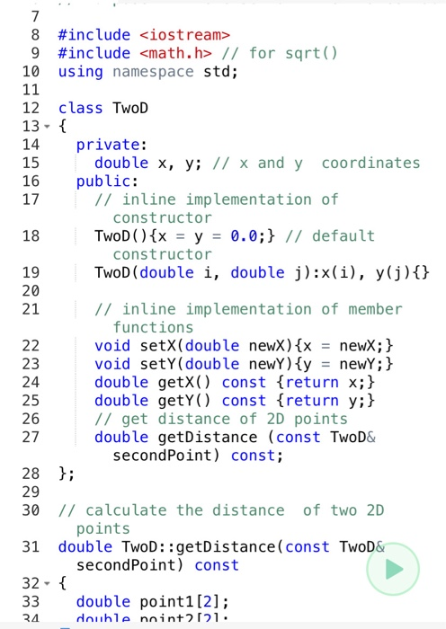 Solved 5. Lab Exercise - C++ Inheritance Question 1 - Access | Chegg.com