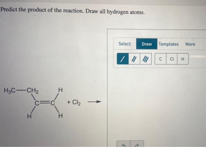 Solved Predict the product of the reaction Draw all Chegg com