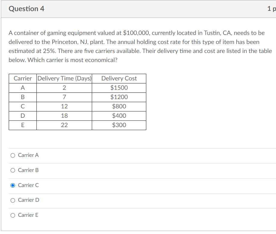 Solved Question 8A Single-phase Waiting-line System Meets | Chegg.com