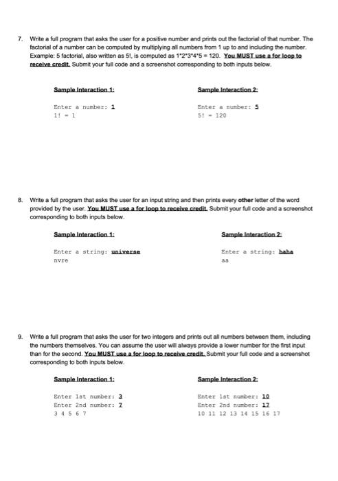 Solved 7. Write a full program that asks the user for a | Chegg.com