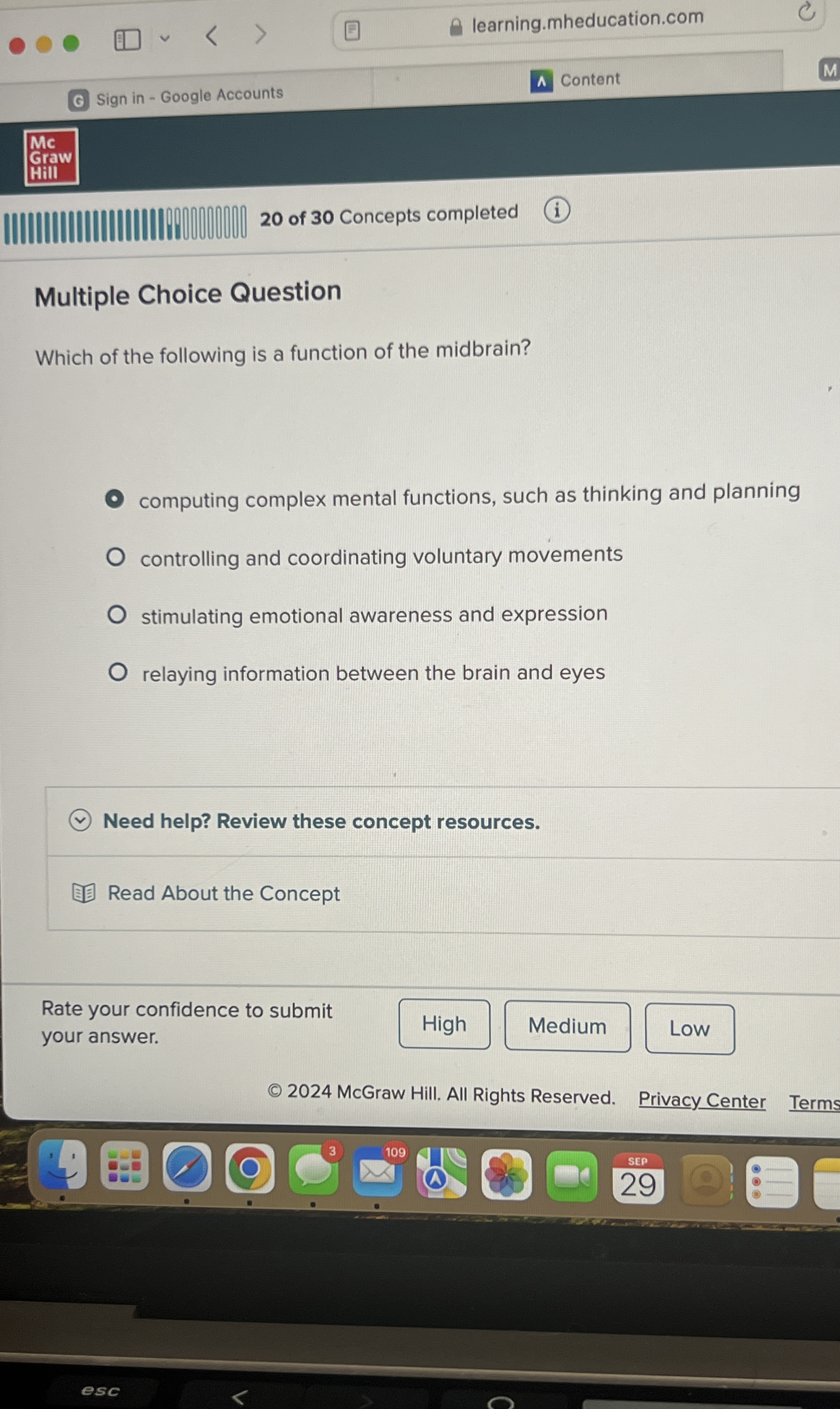 Solved Multiple Choice QuestionIn response to a nerve