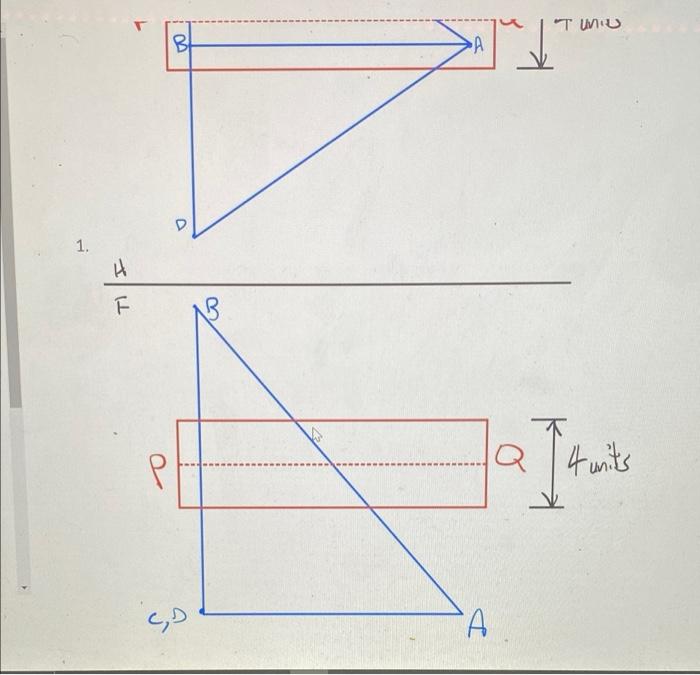 Solved The diagram below shows two planes ABC and ABD, | Chegg.com