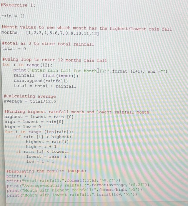 Please help me using Python. I need my decimals to | Chegg.com