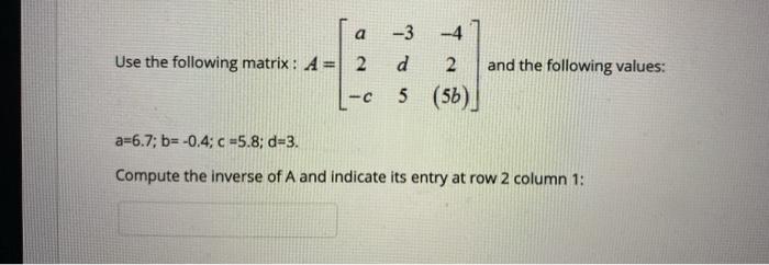Solved uestion 2 Find the characteristic equation, with | Chegg.com
