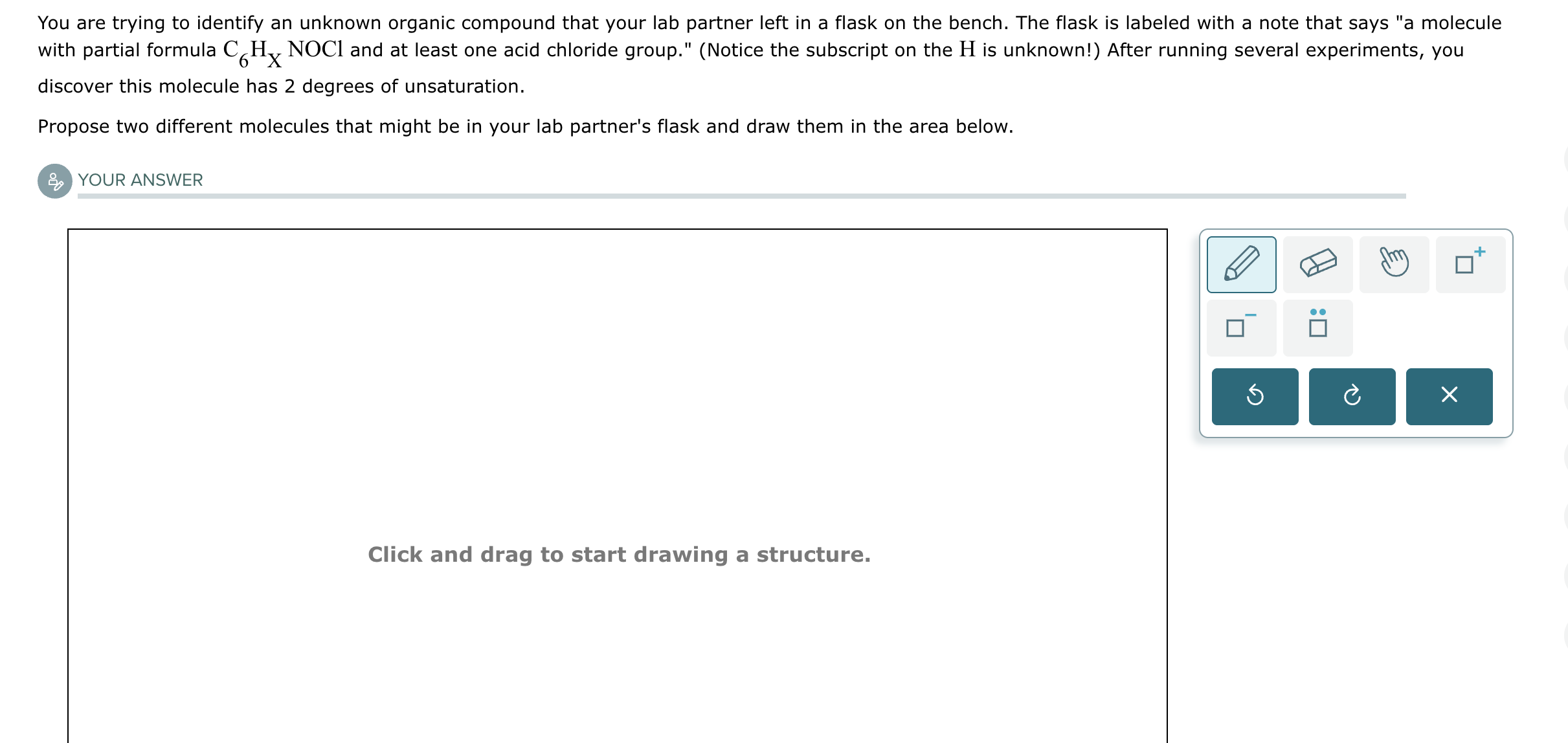 Solved You are trying to identify an unknown organic | Chegg.com