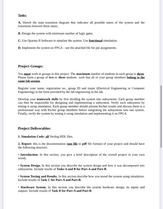 Solved Project Description: In this project you are going to | Chegg.com