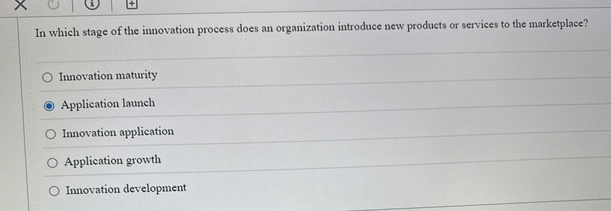 Solved In which stage of the innovation process does an | Chegg.com