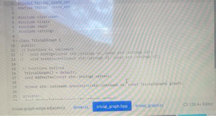 Solved in c ++ In this activity, you will be constructing | Chegg.com