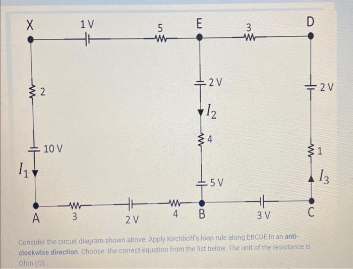 Solved Consider the circuit diagram shown above. Apply | Chegg.com