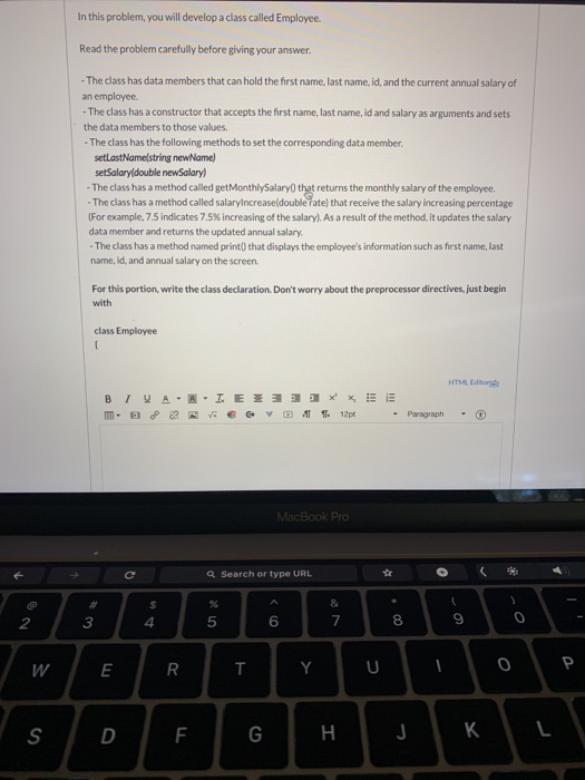 Solved In this problem, you will develop a class called | Chegg.com