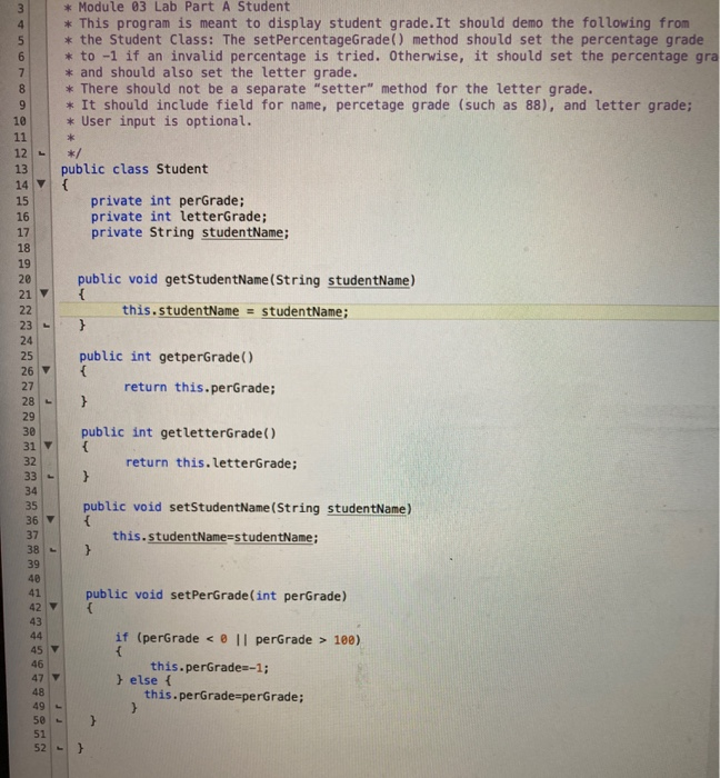 Solved I am working on an ssignment for Java- Object | Chegg.com