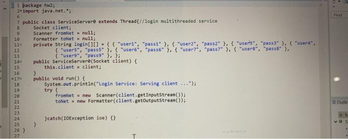 Solved 12] 0.jave 1.java 12.java Package nW2; 2 3e import | Chegg.com