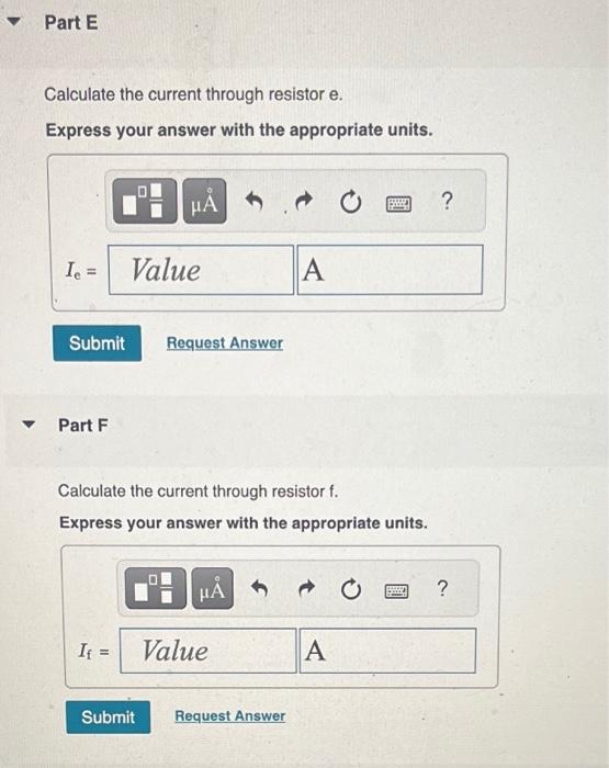Solved Calculate the current through each resistor in the | Chegg.com